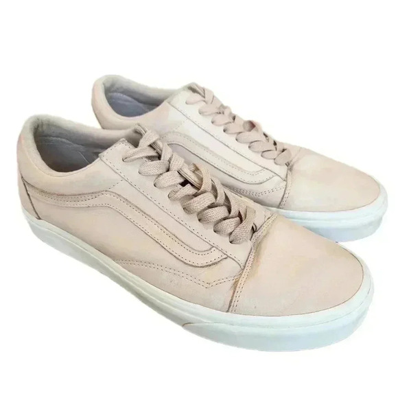 Vans Old Skool DX Veggie Tan Leather Sneaker US Mens 9.5 Womens 11 - Picture 1 of 8